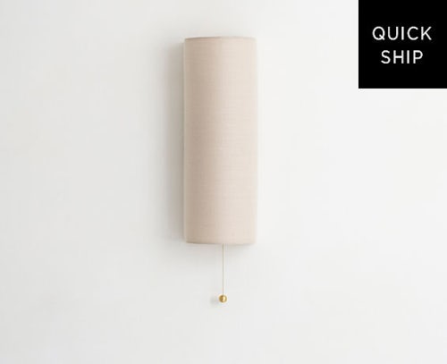 Shaded Vault Sconce designed by Workstead